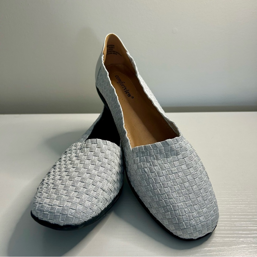 Comfortview Bethany Slip On Flat,‎ 11M NWOB